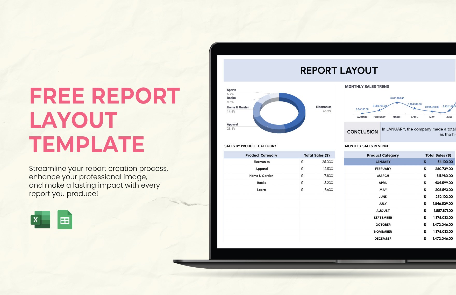 Report Layout Template
