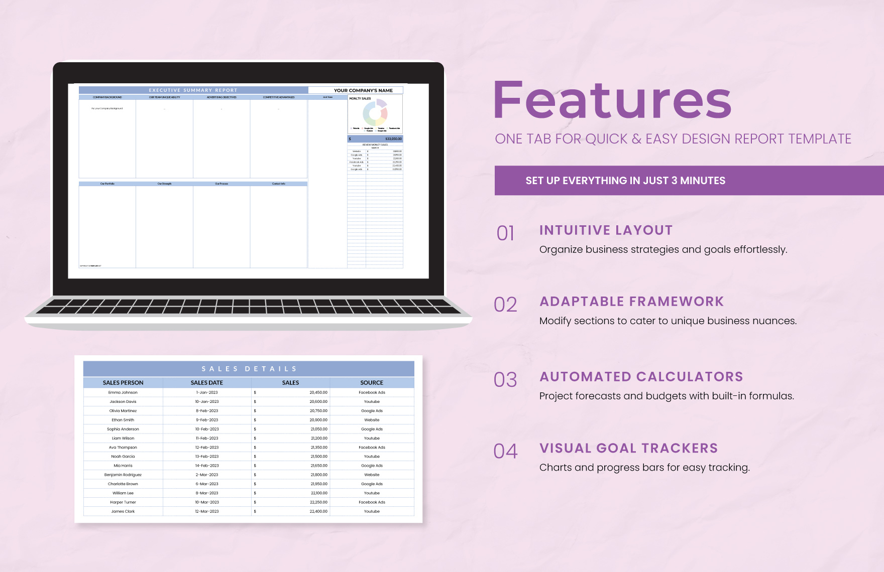 Executive Summary Report Templates In Excel Google Sheets Download Executive Summary Report Templates In Excel Google Sheets Download