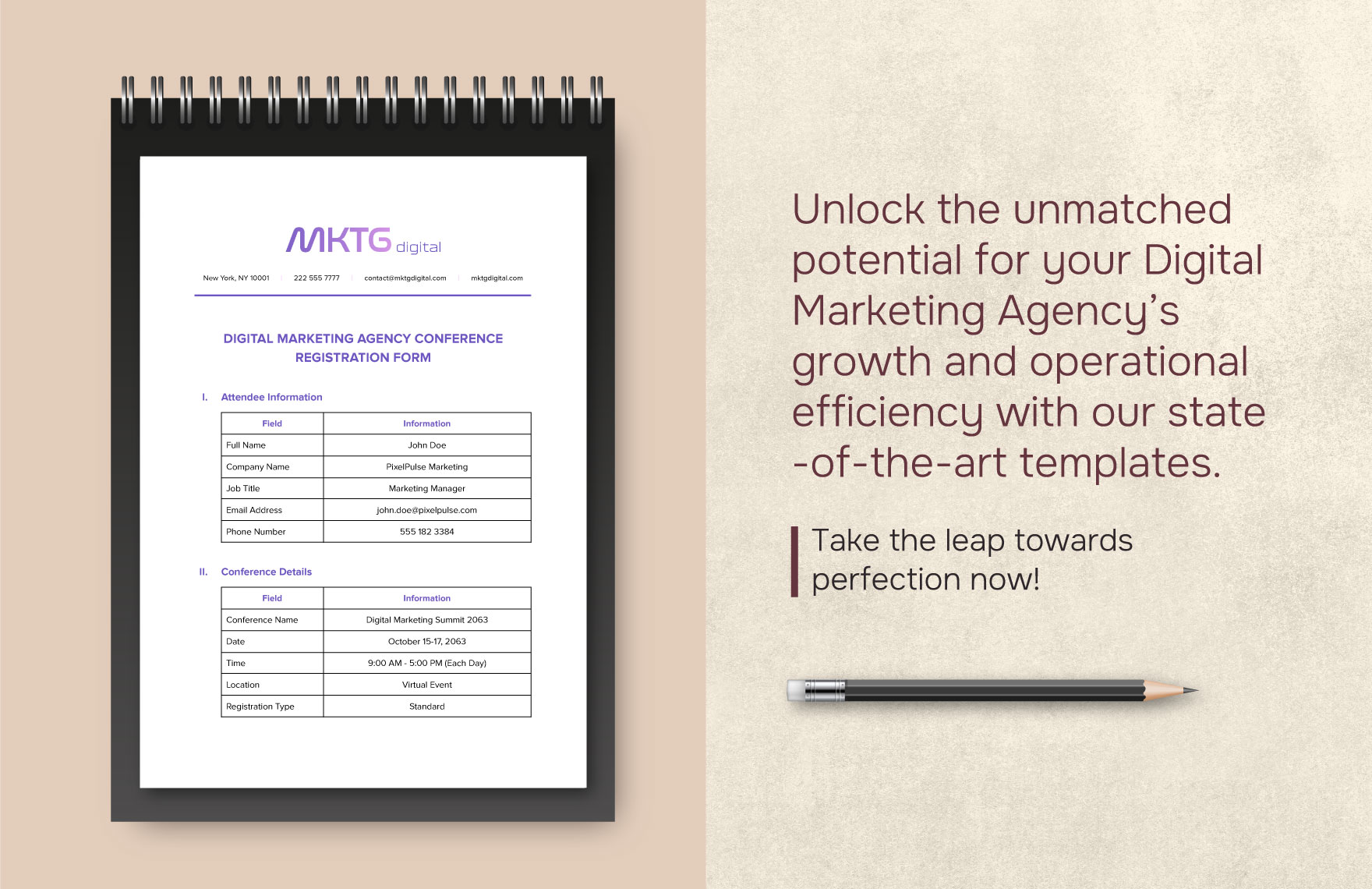 Digital Marketing Agency Event Planning Checklist Template