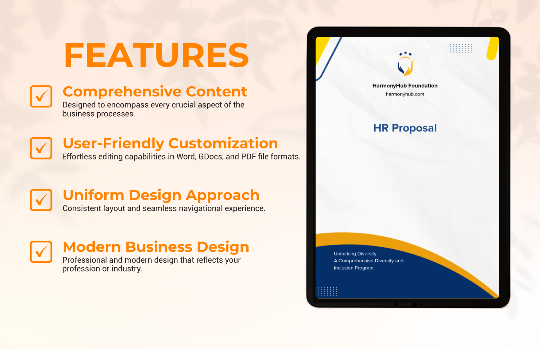 HR Proposal Template in Word PDF Google Docs Download Template net