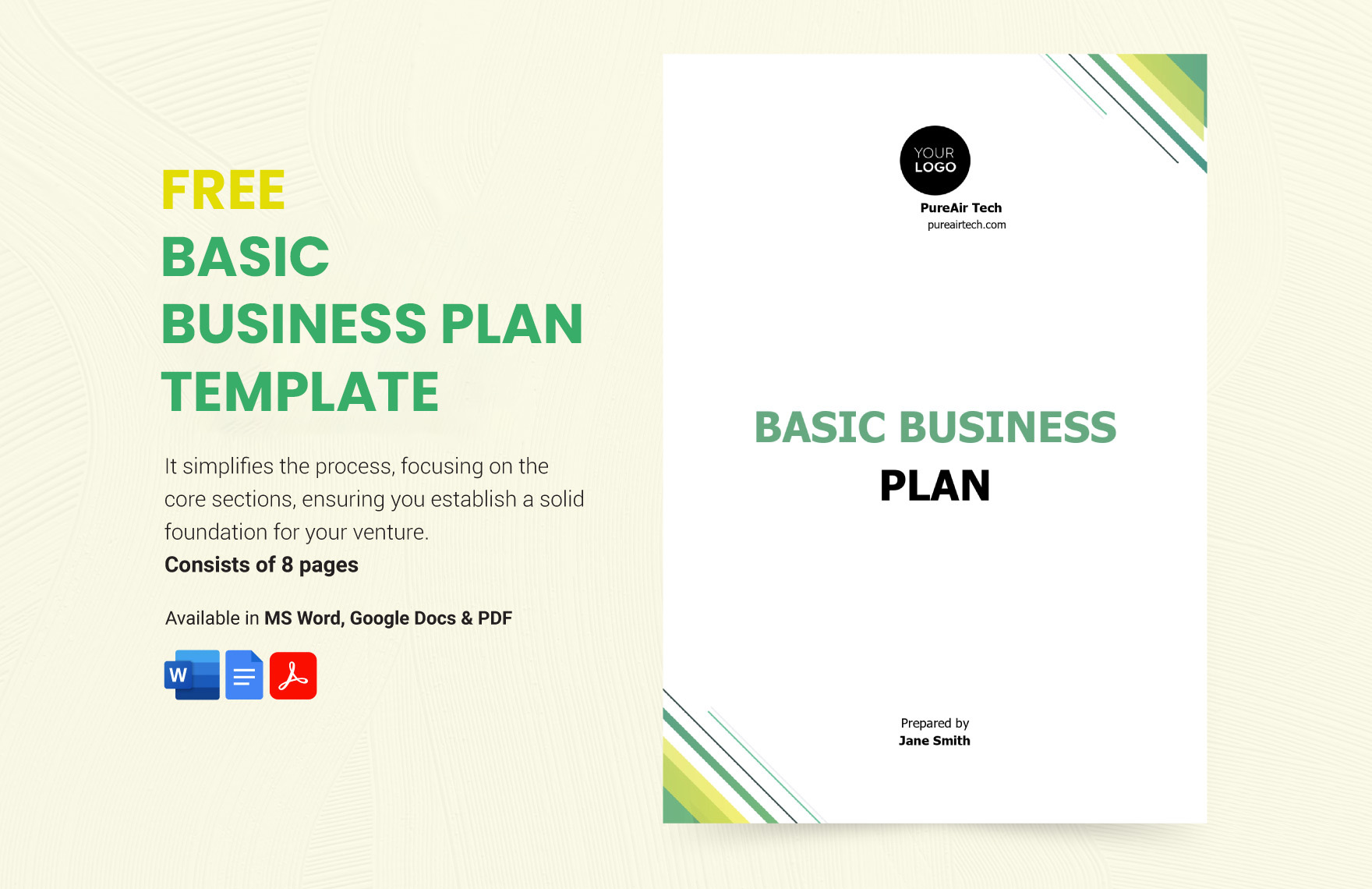 Basic Business Plan Template
