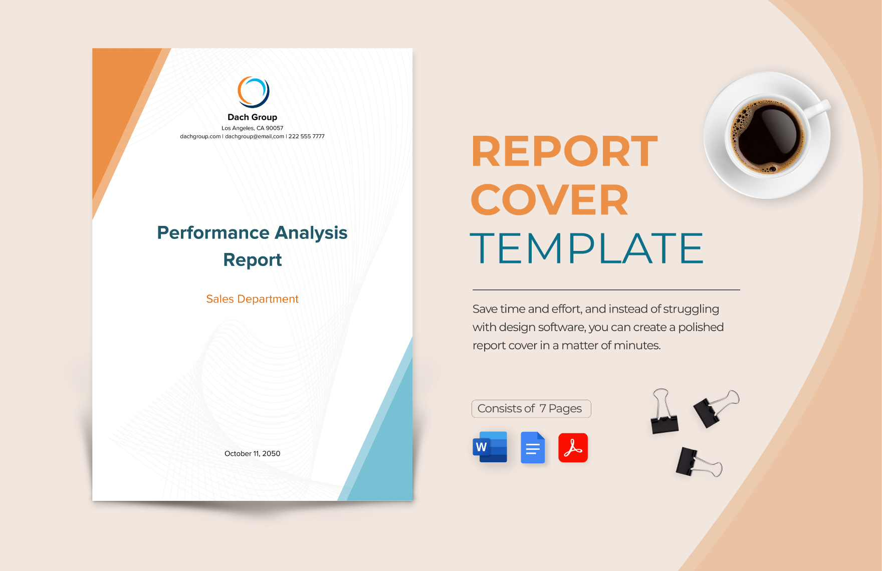 report-cover-template