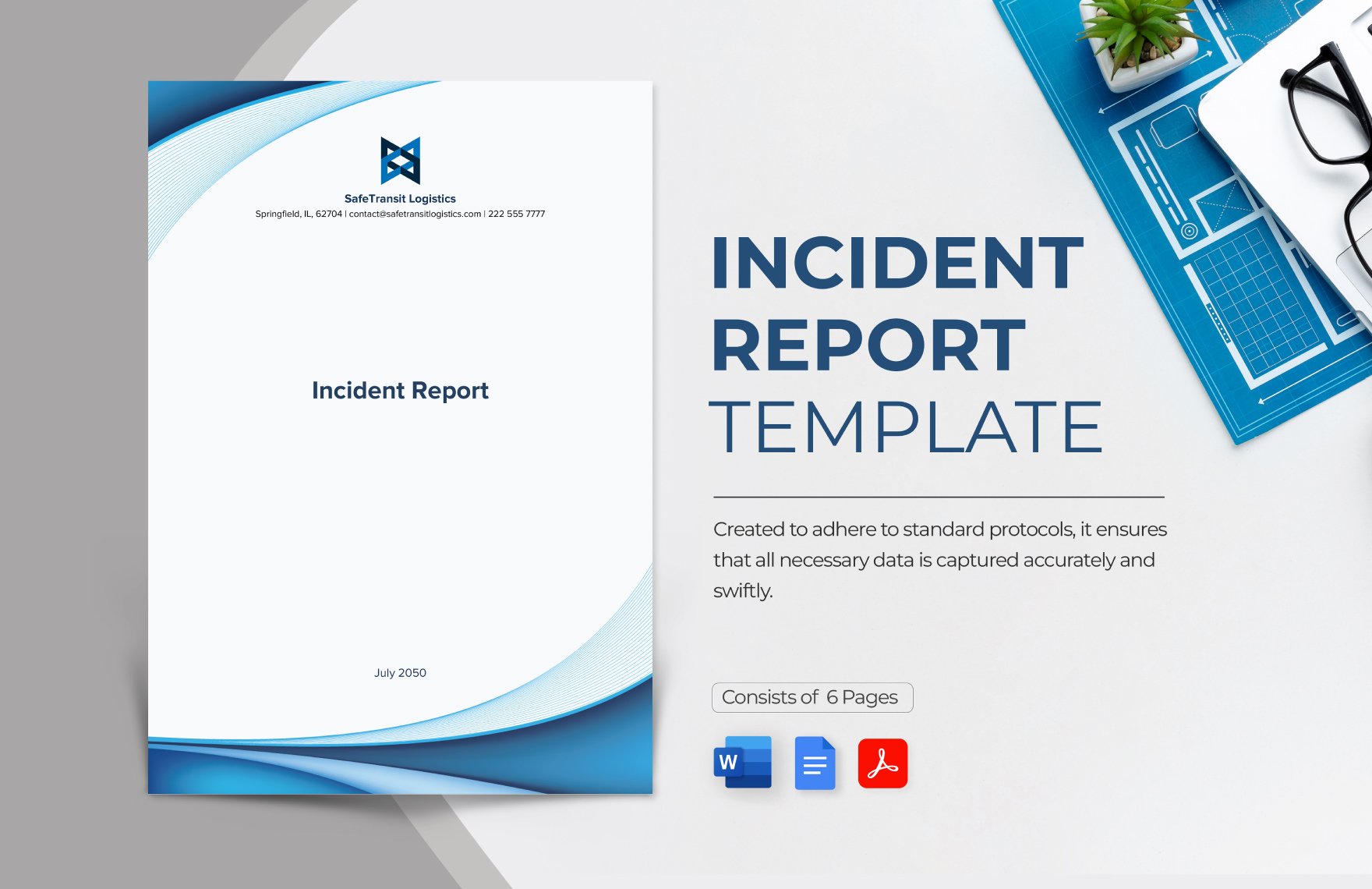 Incident Report Template in Word, Google Docs, PDF