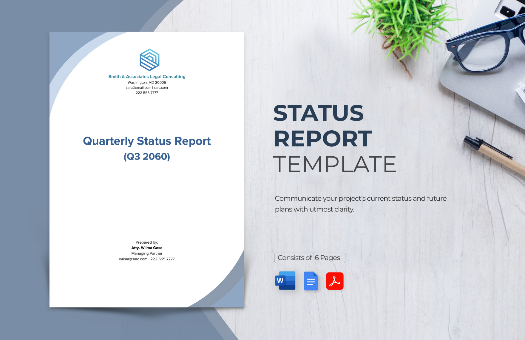 status-report-template