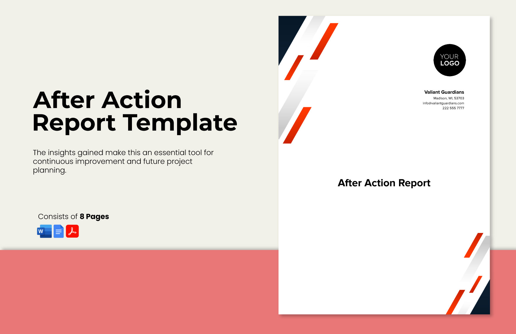 After Action Report Template