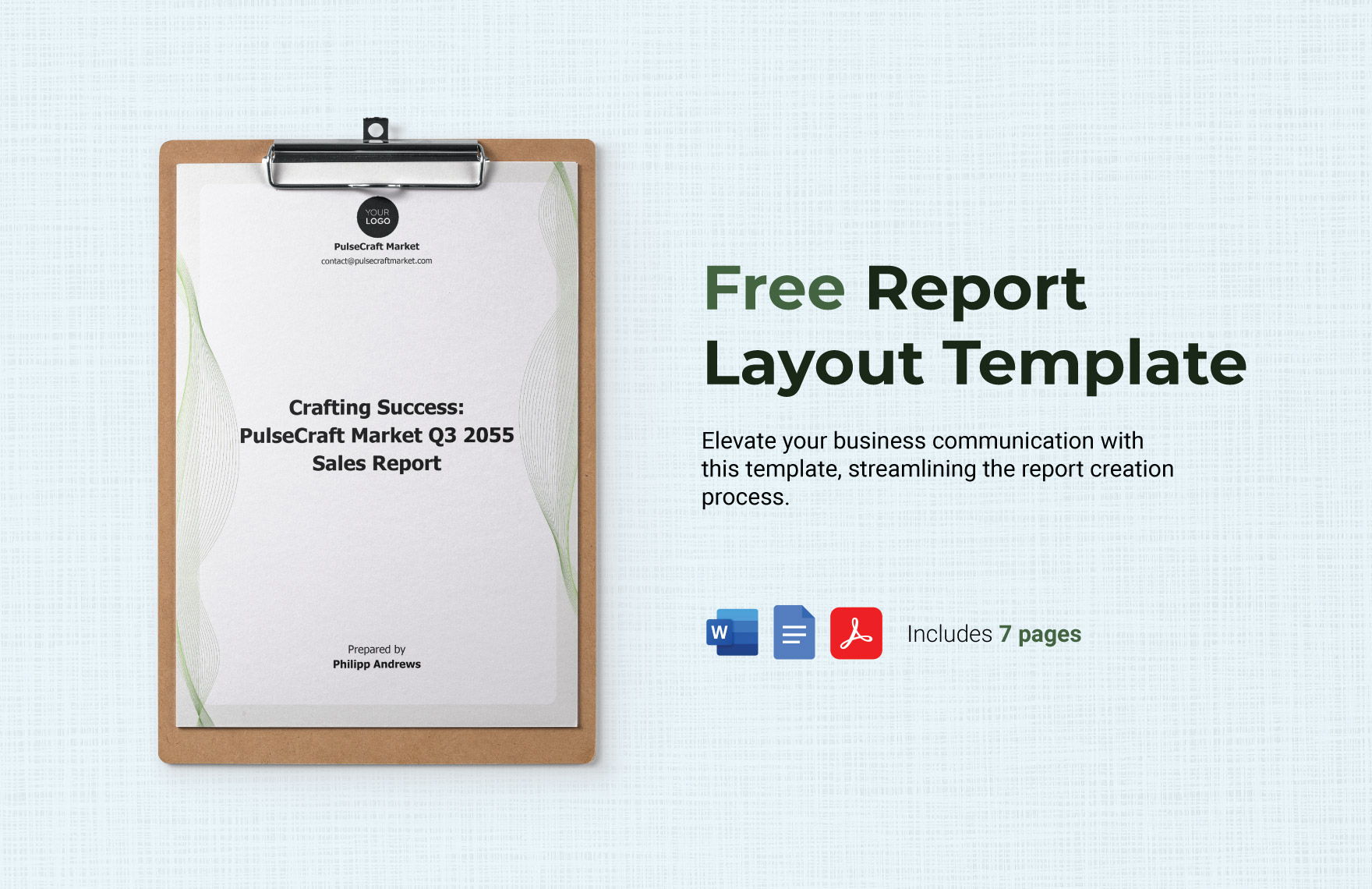 Editable Report Template in Word - FREE Download | Template.net