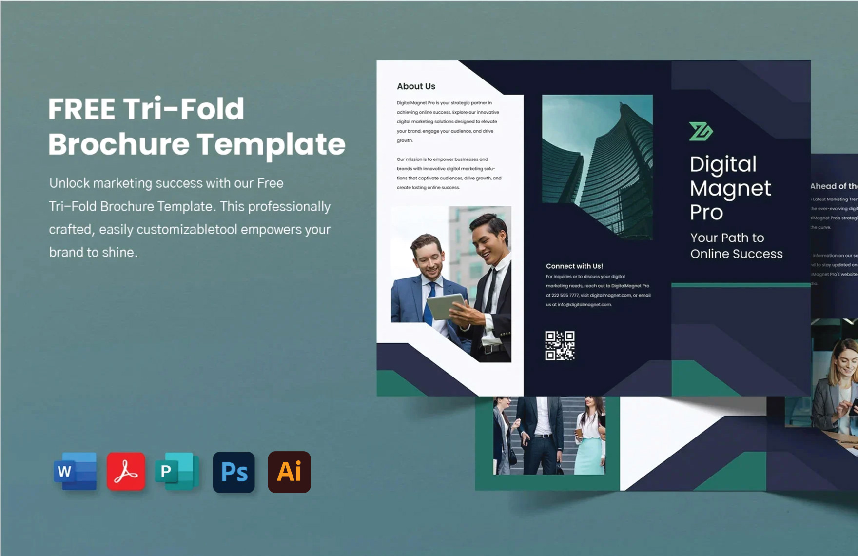 Free Tri-Fold Brochure Template