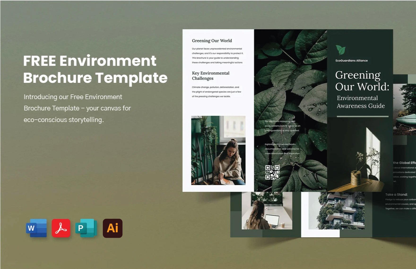 Free Environment Brochure Template