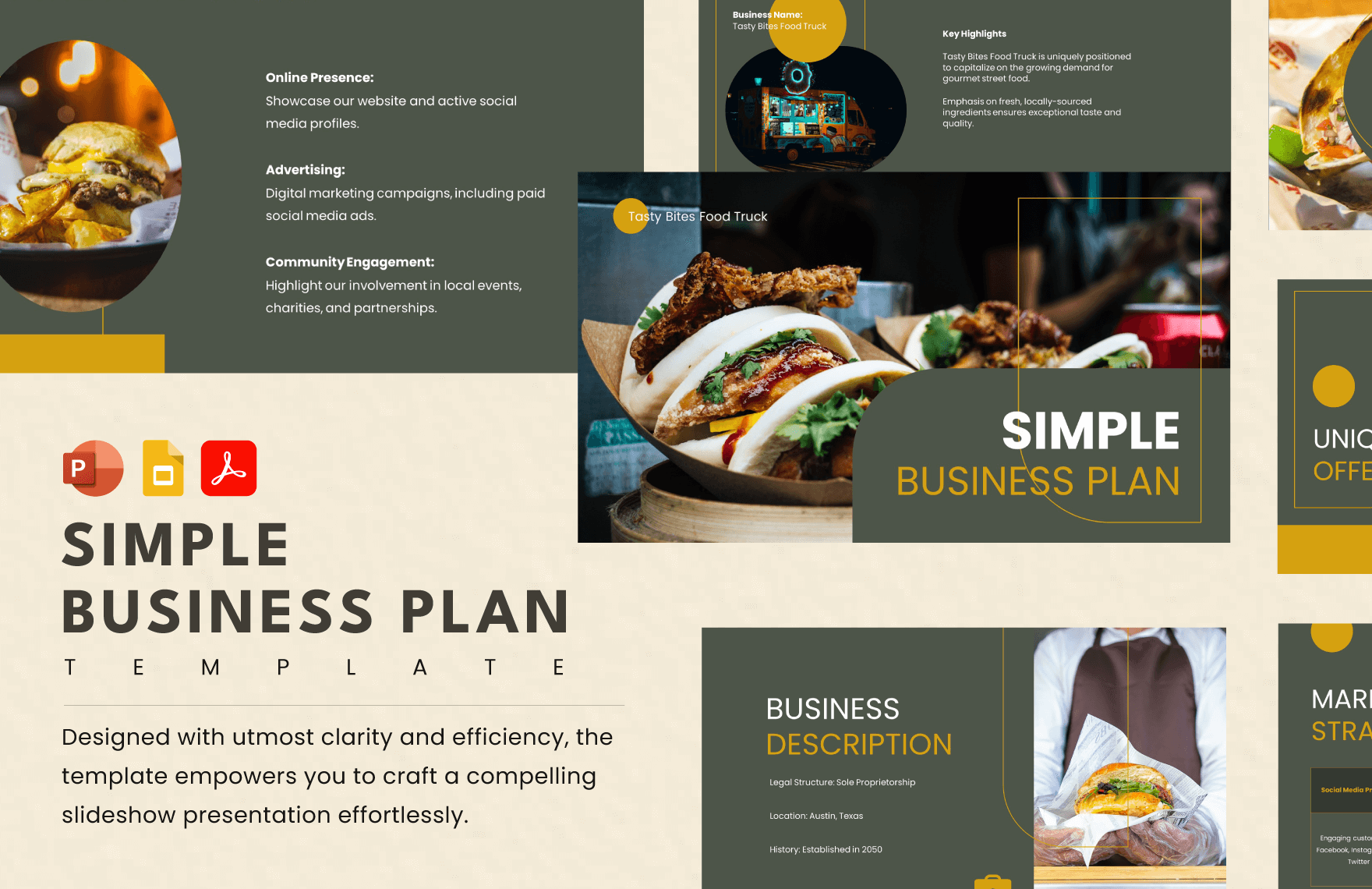 Simple Business Plan Template 