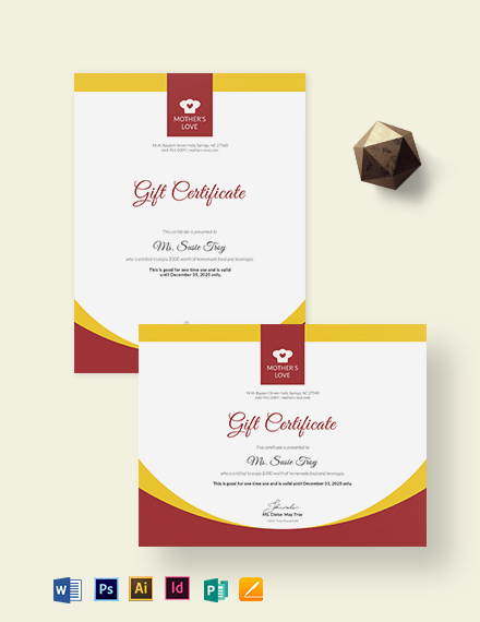 gift certificate valetines template word free download