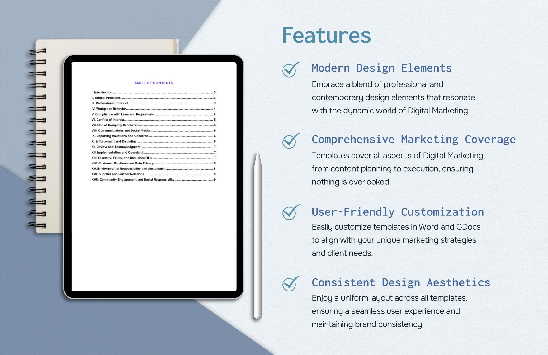 Digital Marketing Agency Code of Conduct Document Template