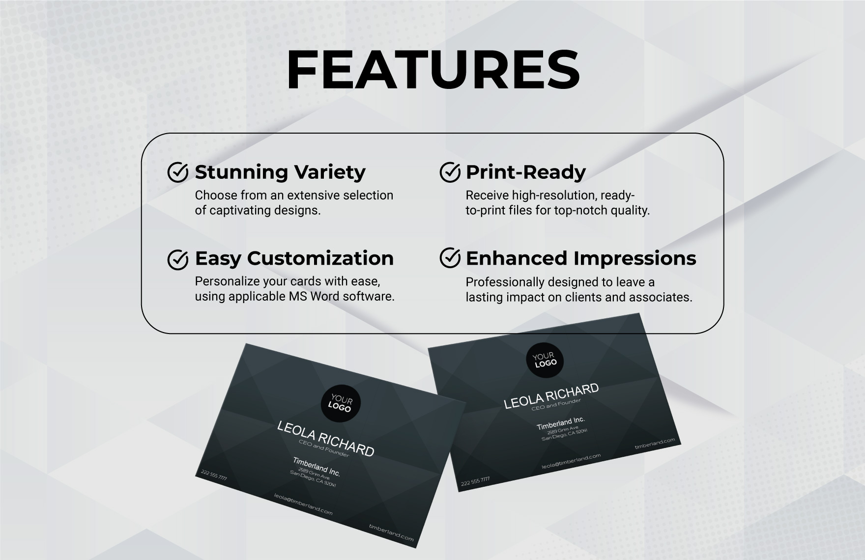 Open Office Business Card Template in Word, Illustrator, Publisher, InDesign - Download | Template.net