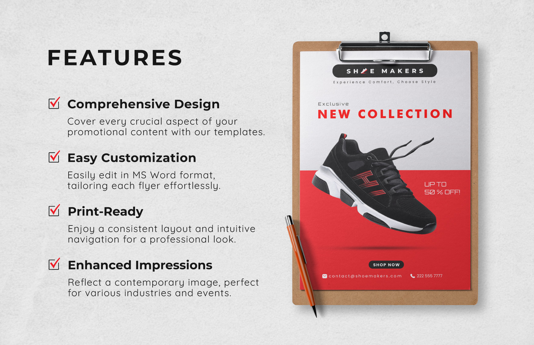 Simple Flyer Template In Word Publisher Download Template