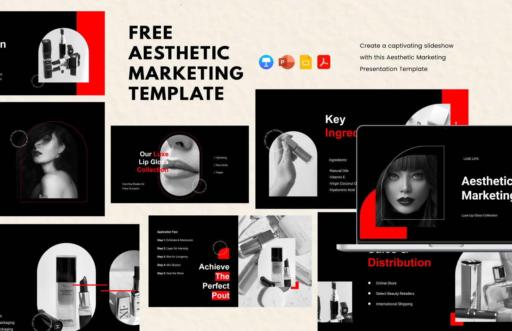 Aesthetic Marketing Template