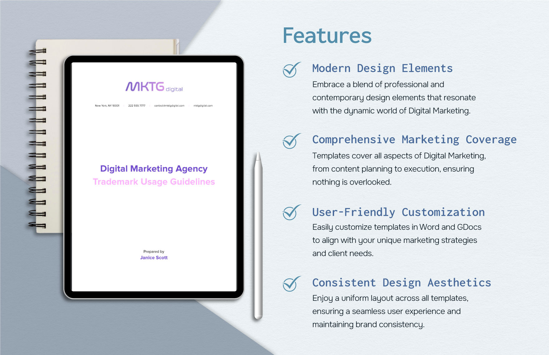 Digital Marketing Agency Trademark Usage Guidelines Template