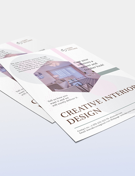 Creative Interior Design Flyer Download