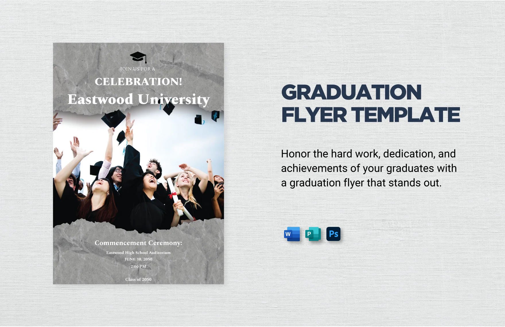 Graduation Flyer Template