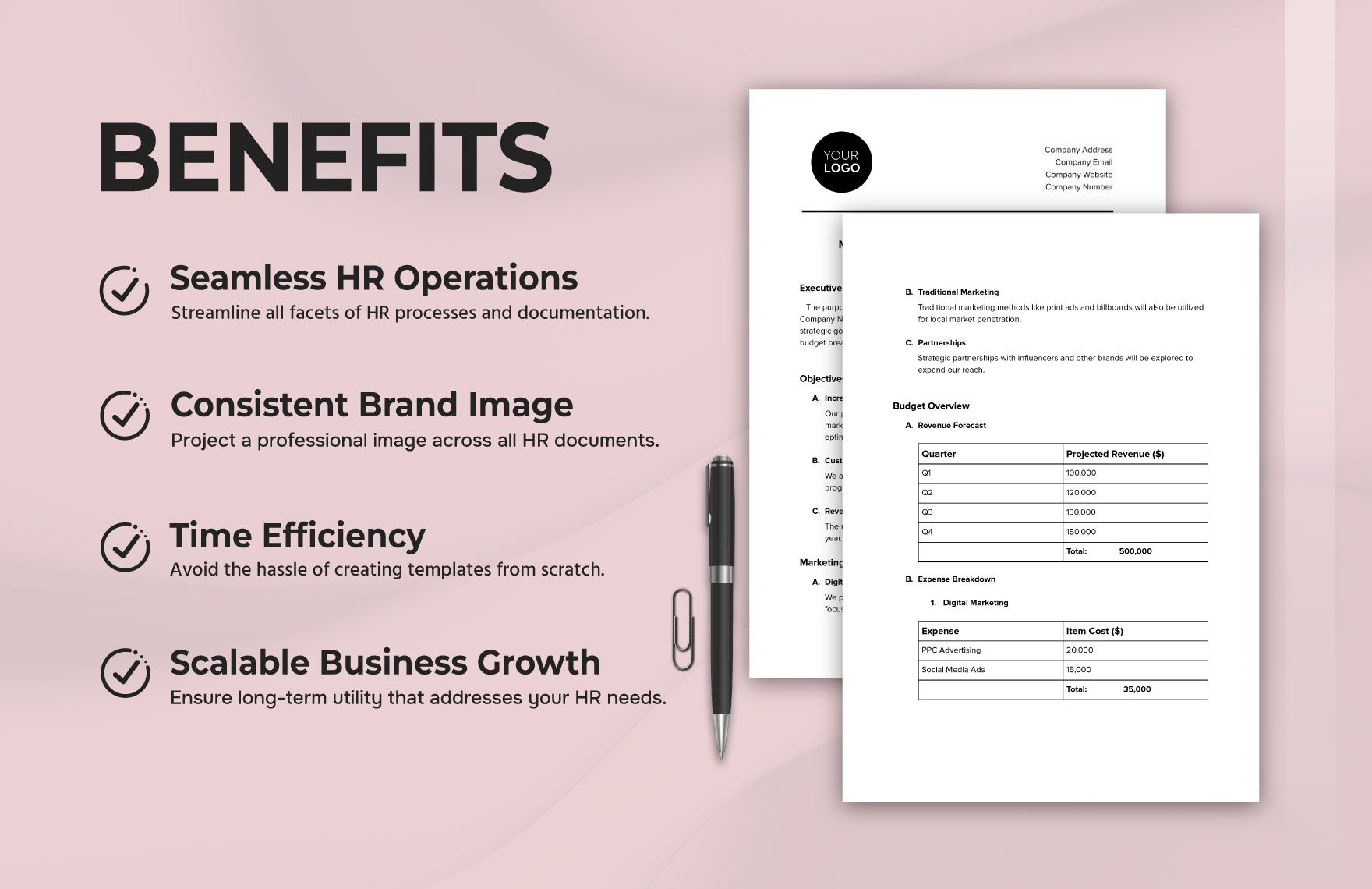 Marketing Budget Approval Document Template Download in Word Google Marketing Budget Approval Document Template Download in Word Google