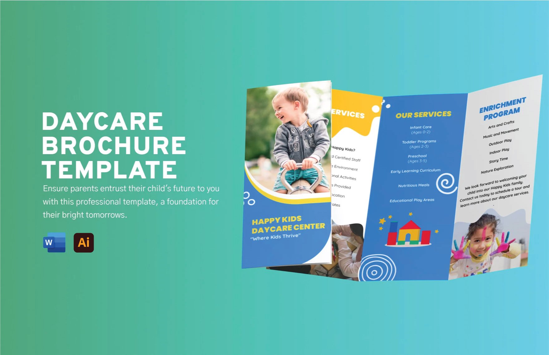 Daycare Brochure Template