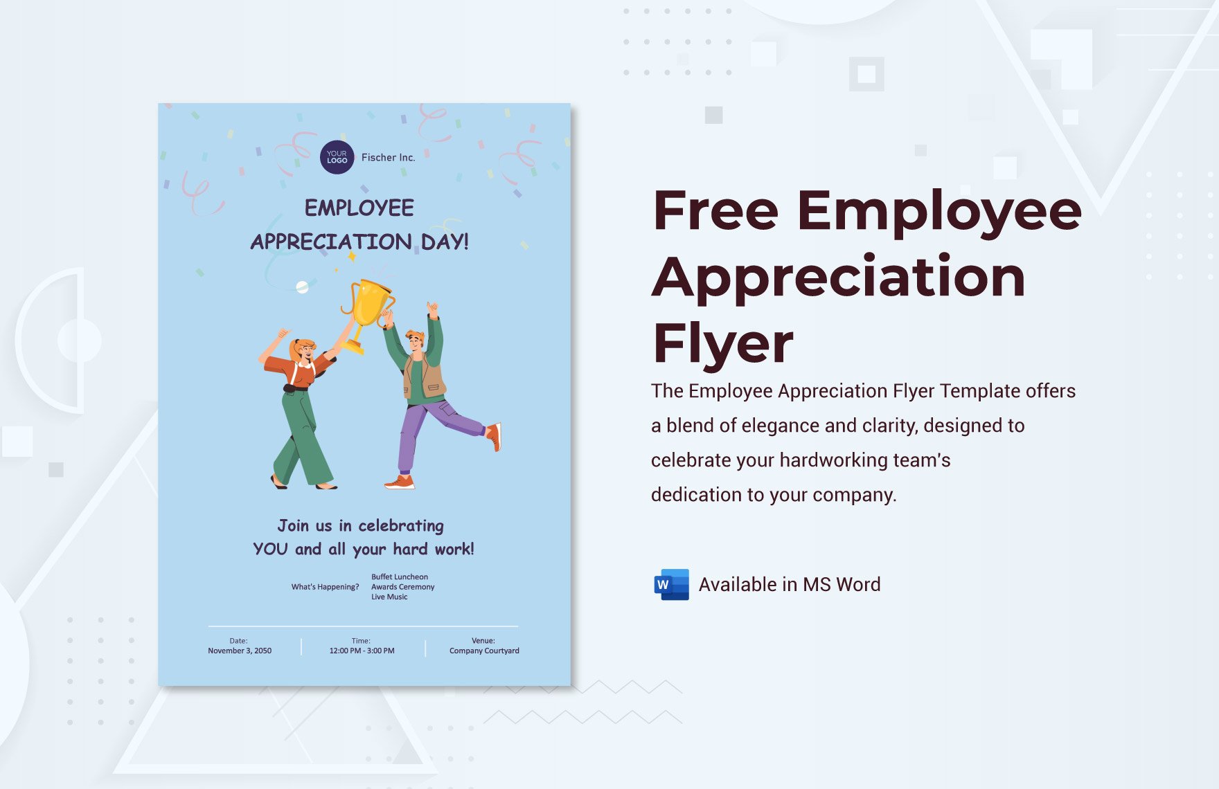 Employee Appreciation Flyer Template