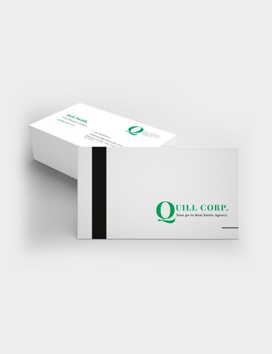 advertising agency business card