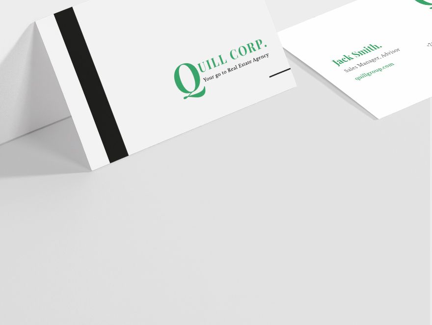 Real Estate Agency Business Card