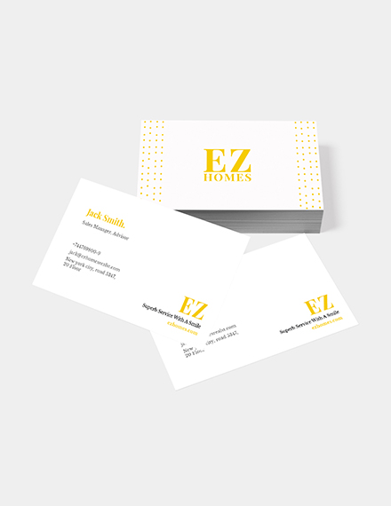 Business Card Template Pages Mac