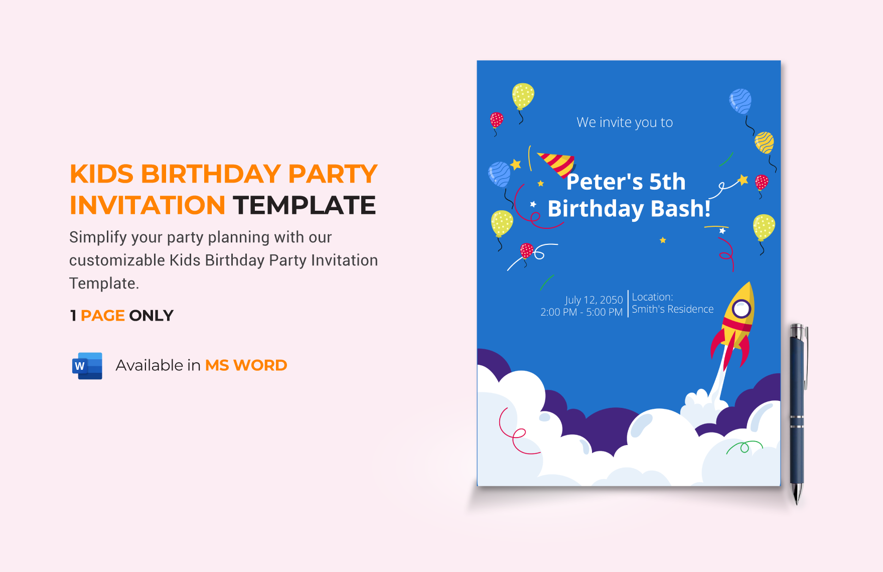 kids-birthday-party-invitation-template