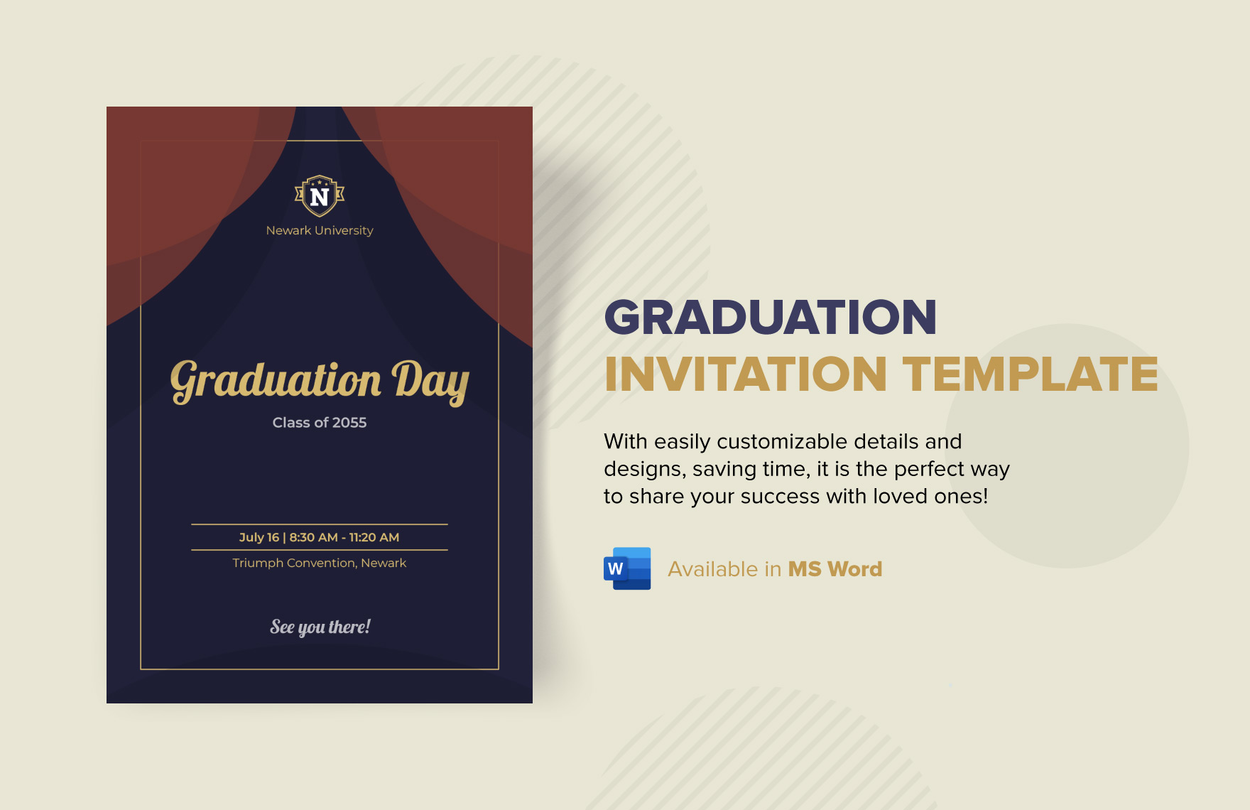 FREE Invitation Word Template Download Template net