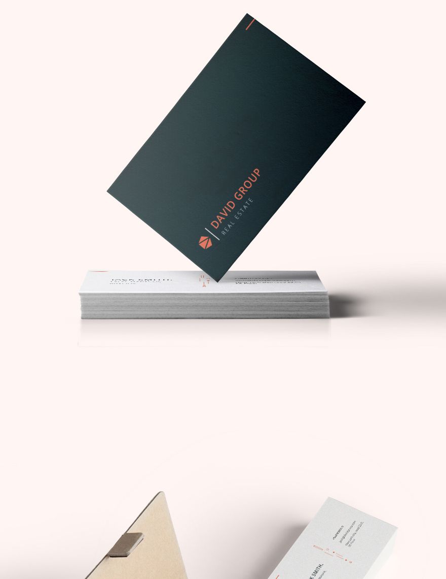 Simple Real Estate Business Card Template