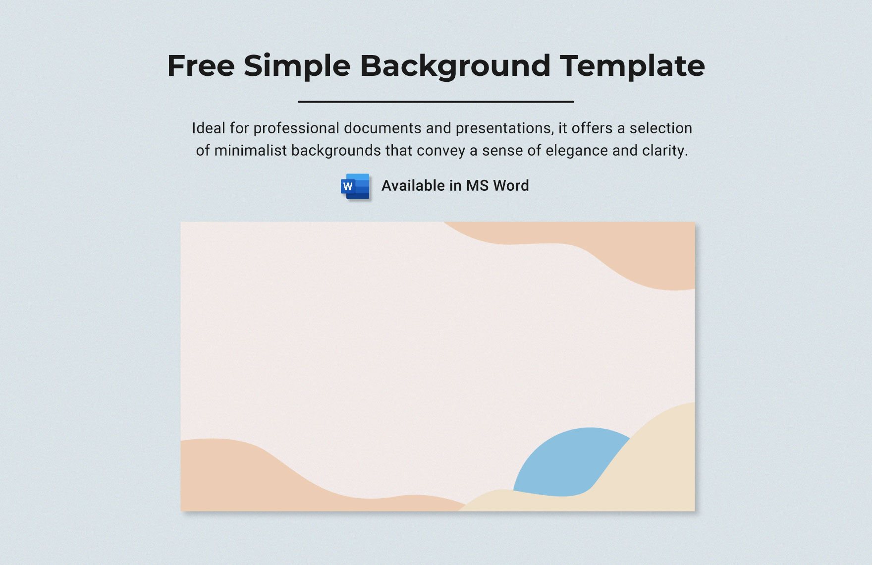Simple Background Images For Ppt Slides