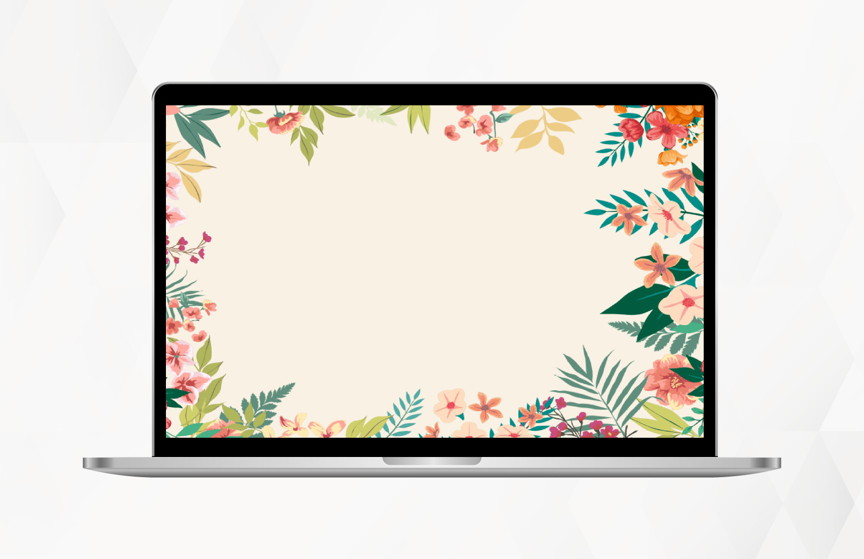 Flower Background Template