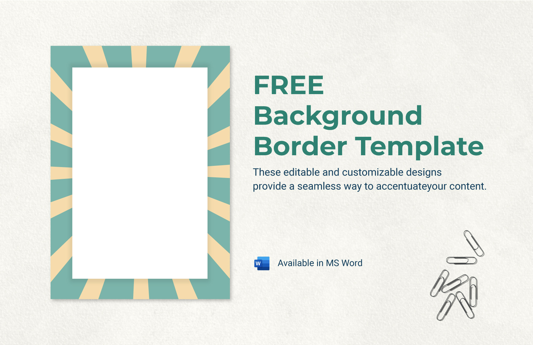 Free and customizable background templates