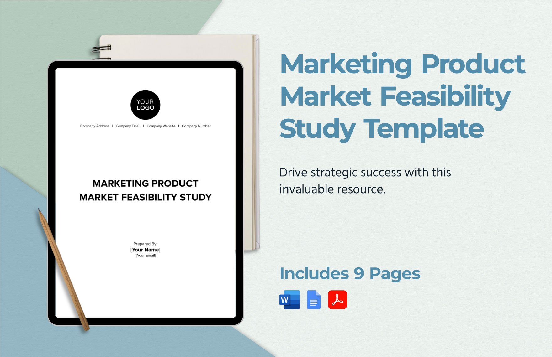 Free Marketing Product Market Feasibility Study Template