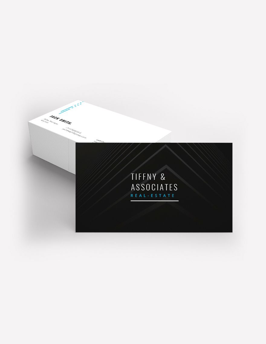 Luxury Real Estate Business Card Template