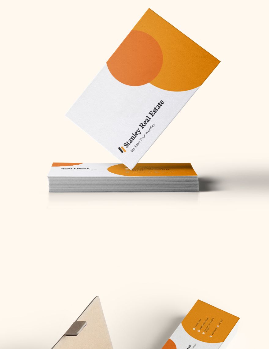 Modern Real Estate Business Card Template