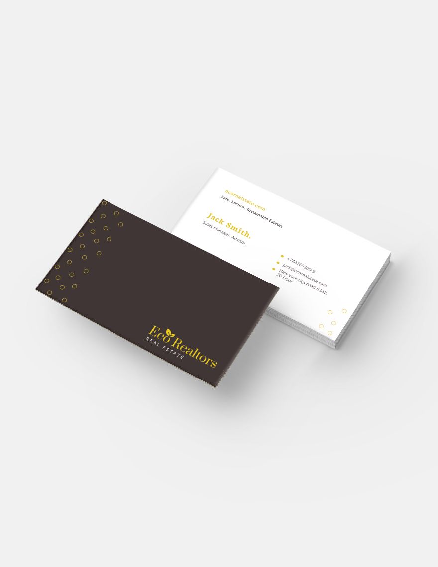 Property Management Specialists Business Card Template