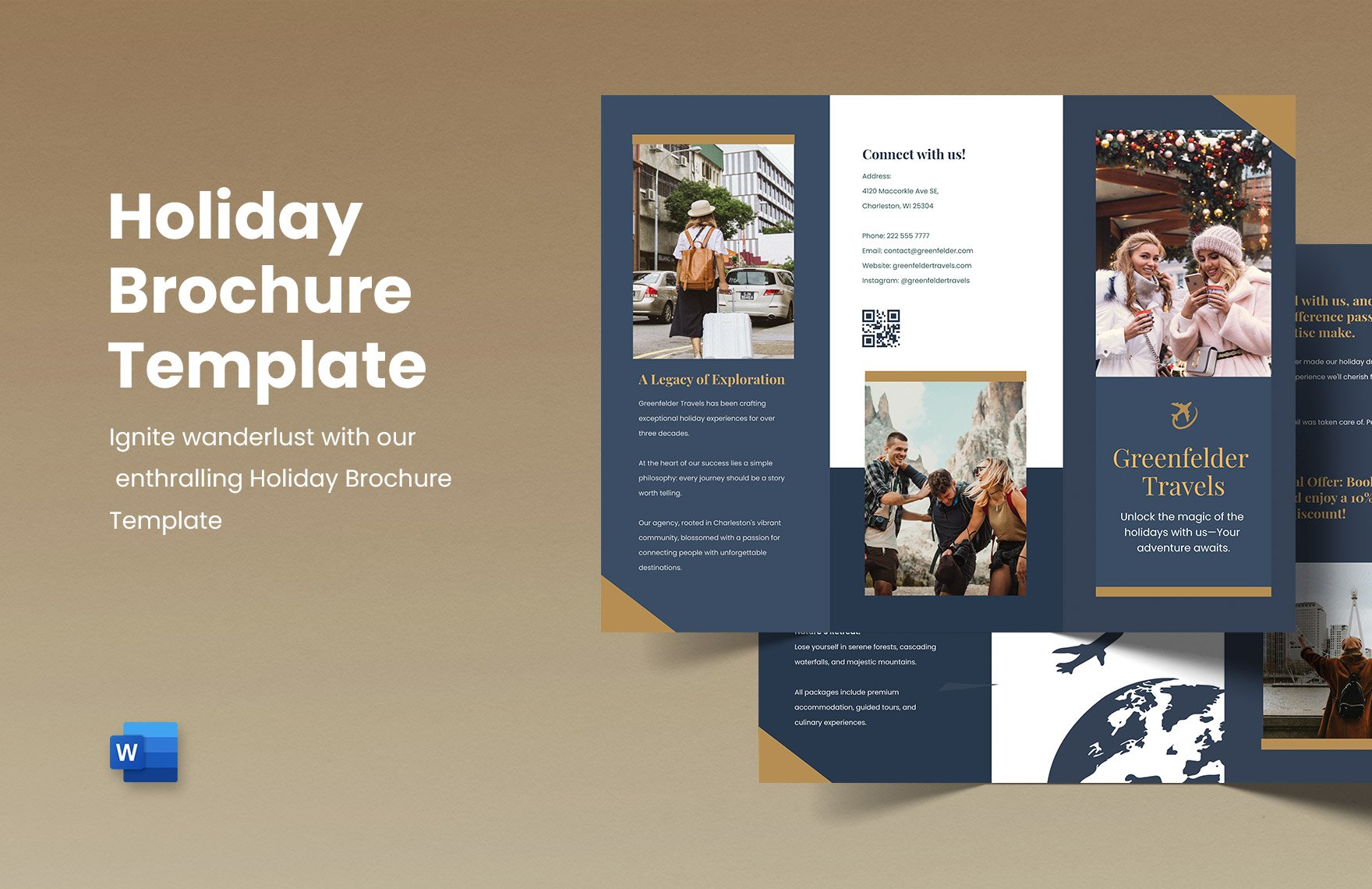 Holiday Brochure Template