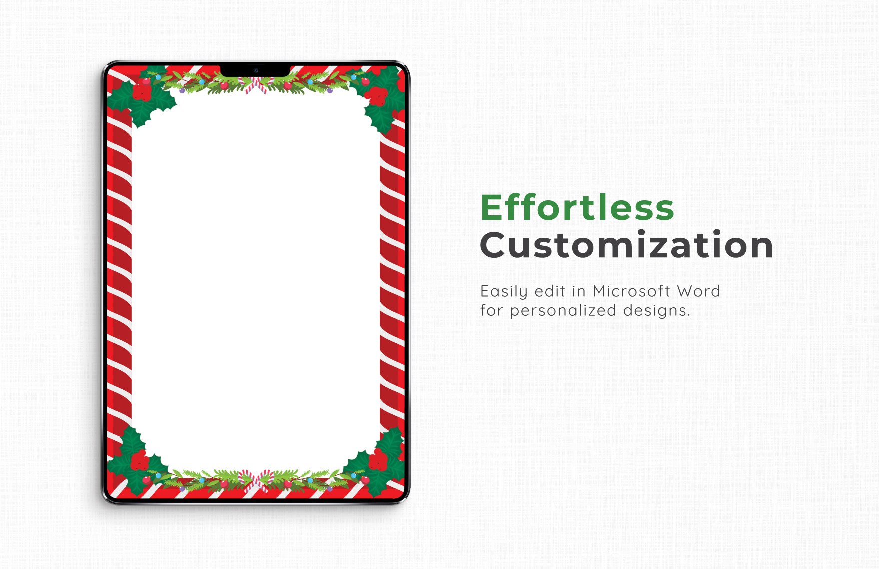 Holiday Border Template