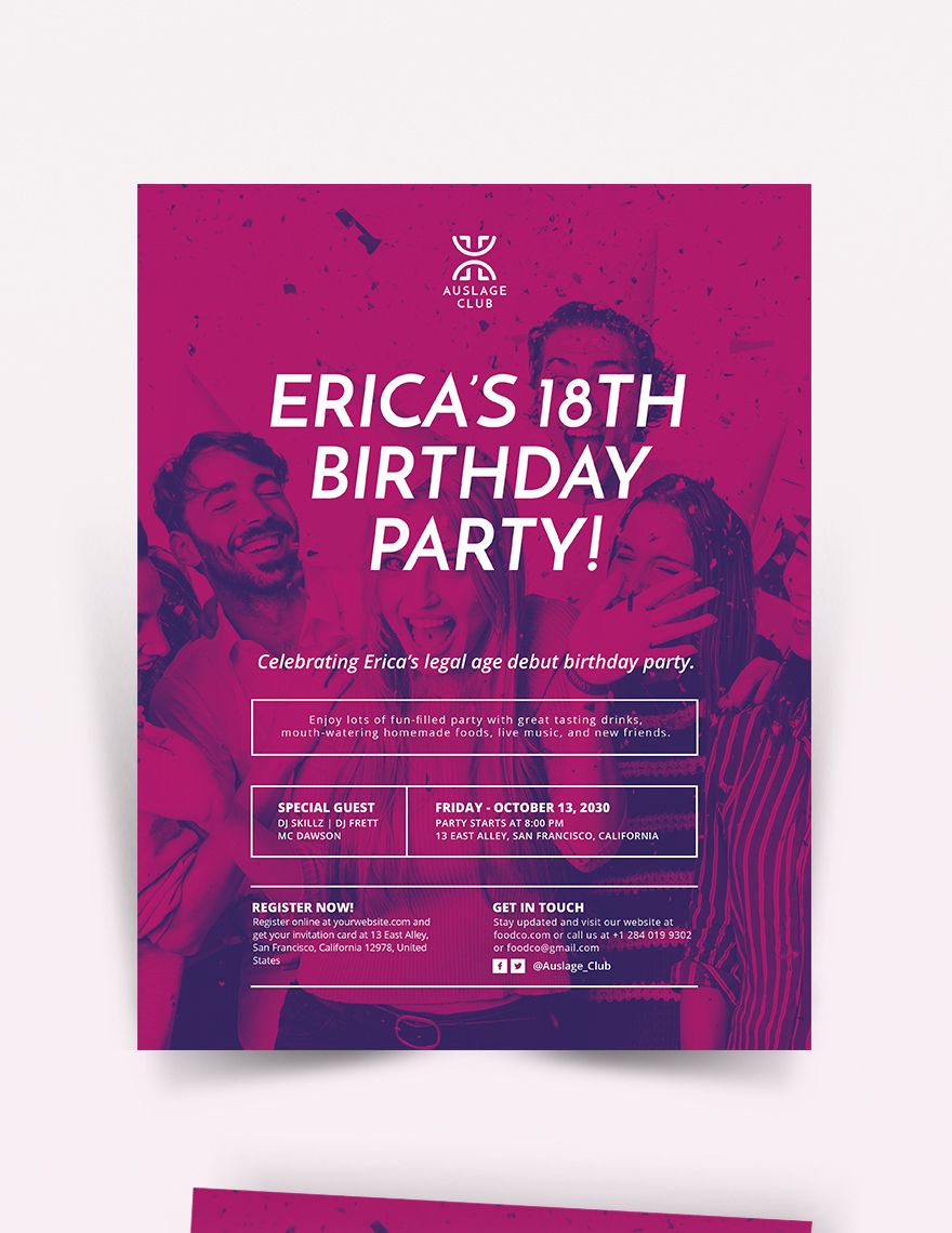 birthday-party-flyer