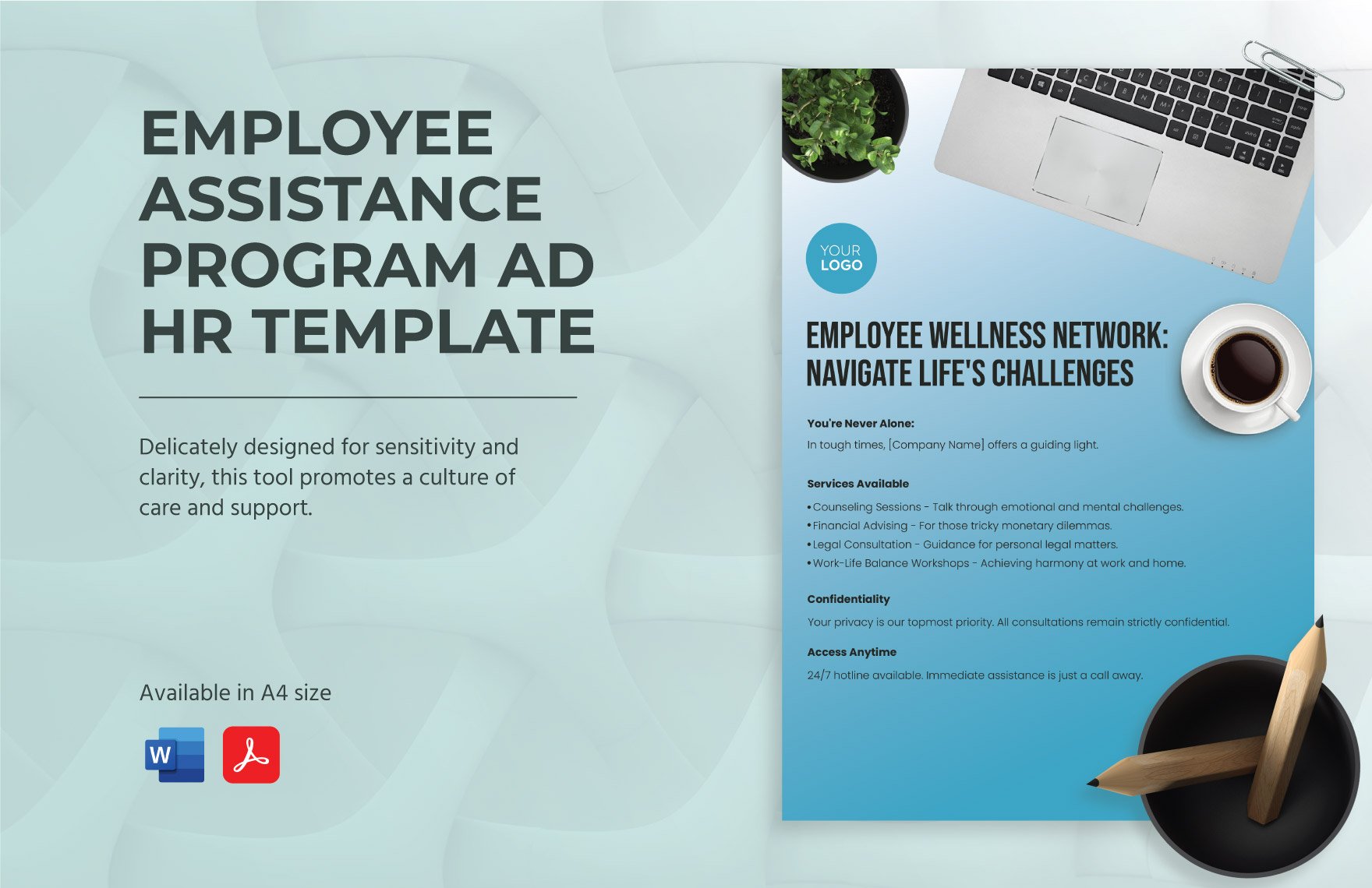 Employee Assistance Program Ad HR Template
