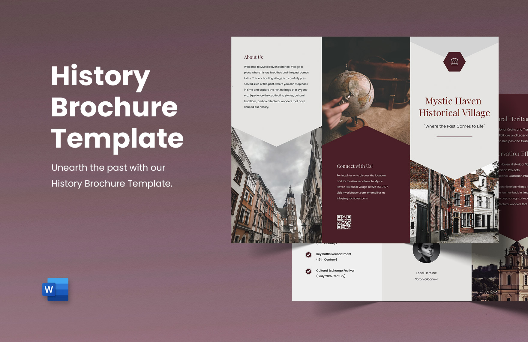 Page 3 Brochure Templates In Word FREE Download Template