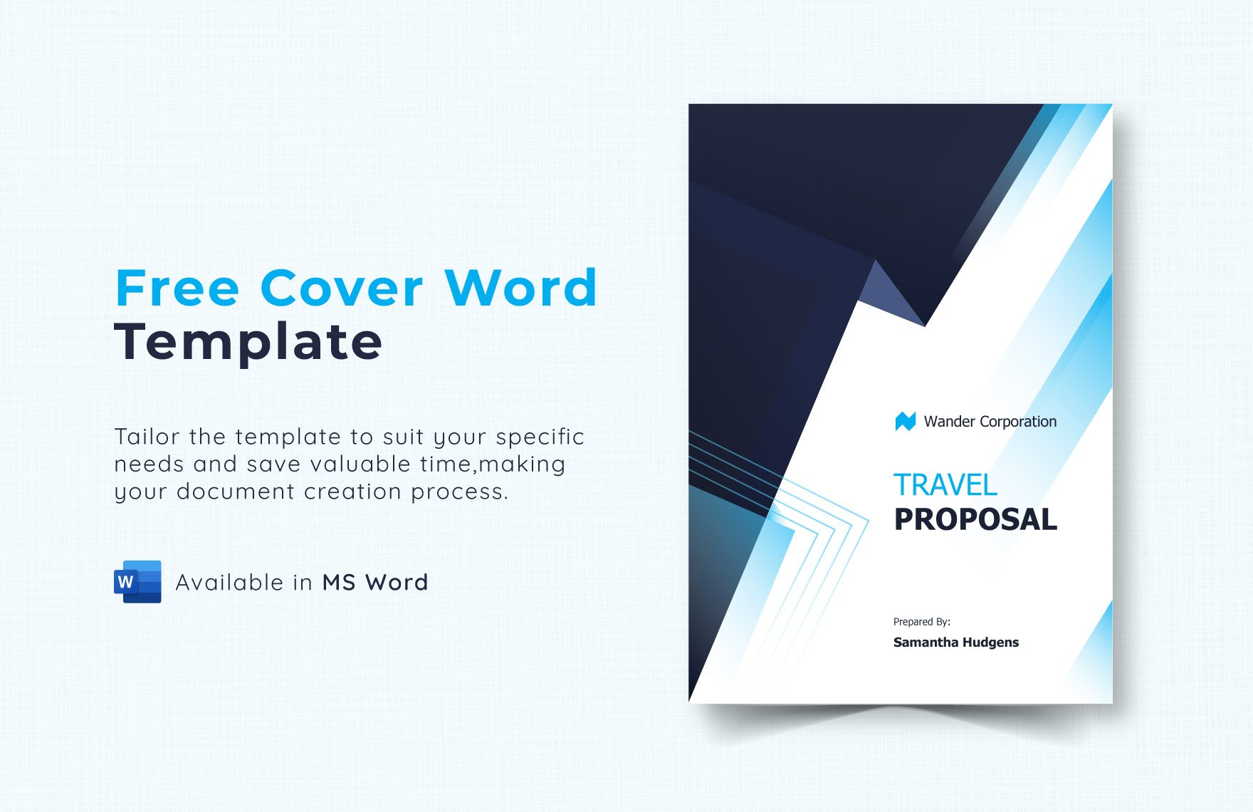 Cover Word Template