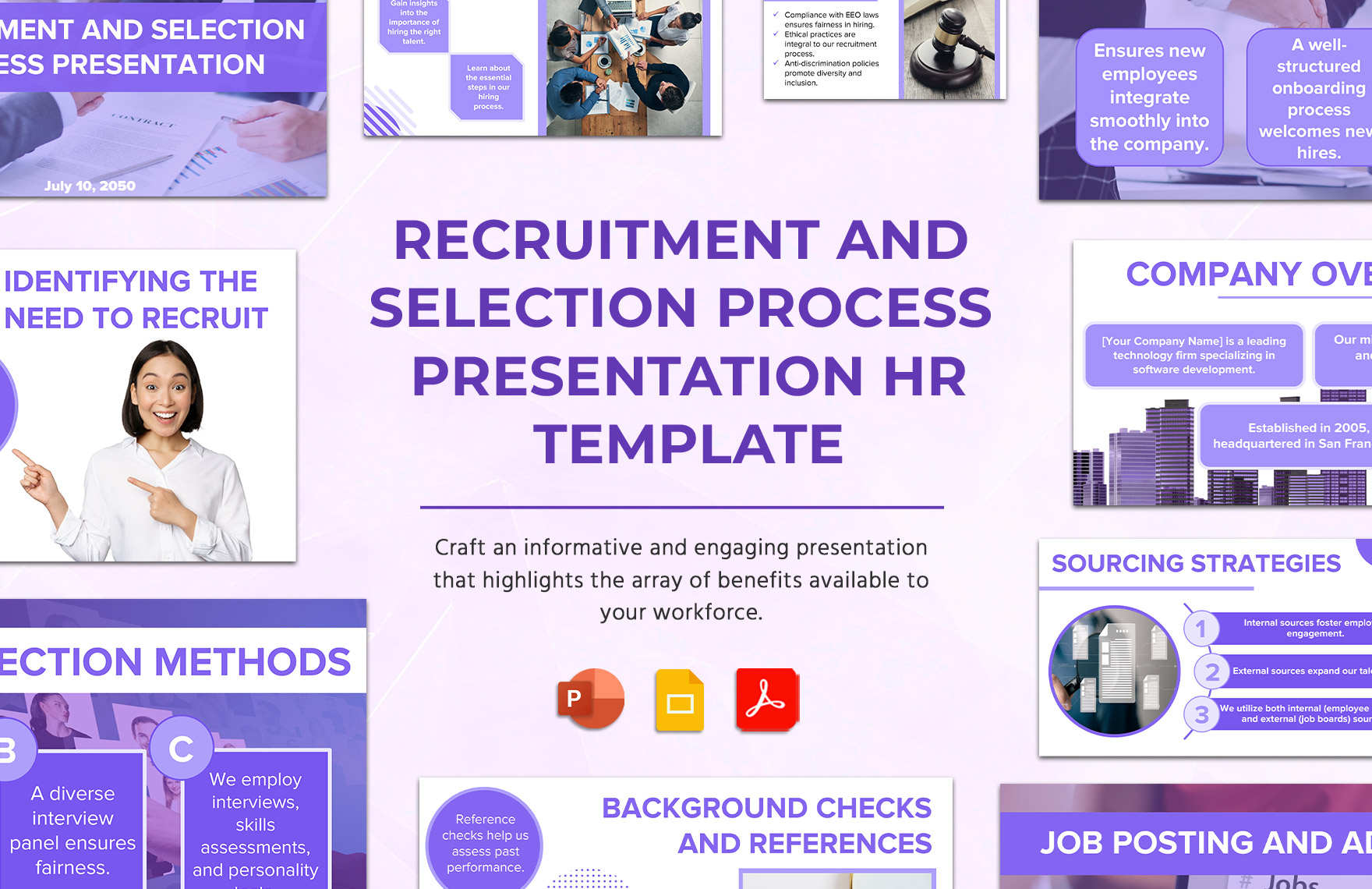 Editable HR Presentation Templates In PowerPoint To Download