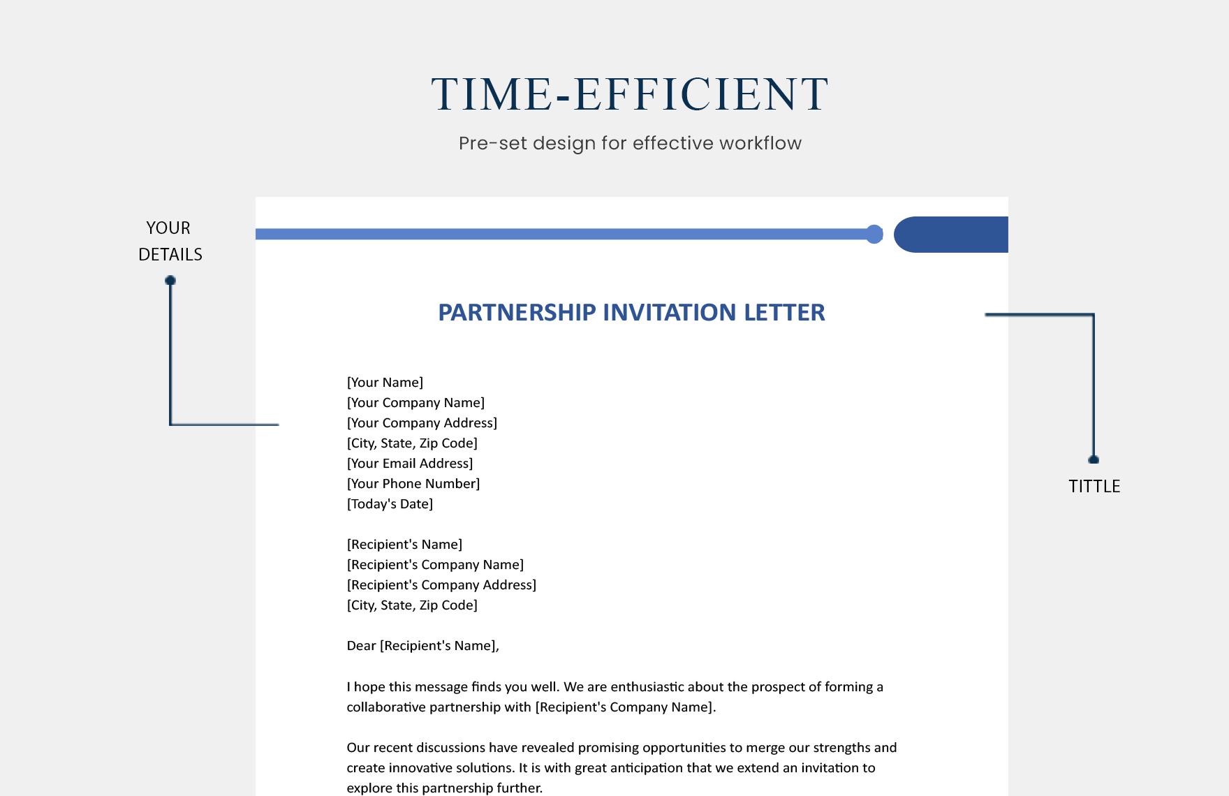 Partnership Invitation Letter