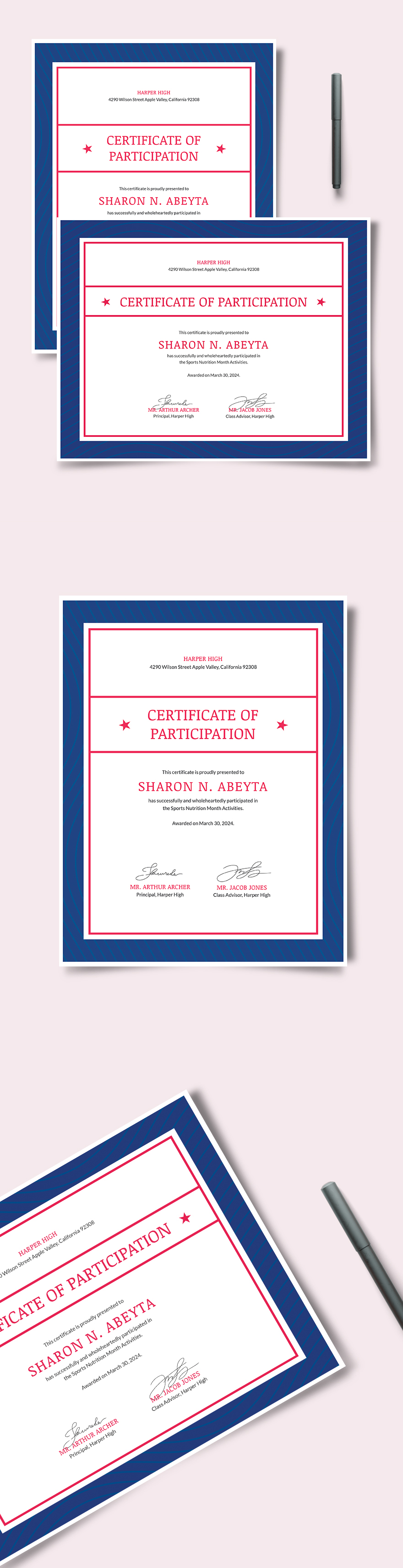 sports-nutrition-certificate-template-google-docs-illustrator-indesign-word-apple-pages