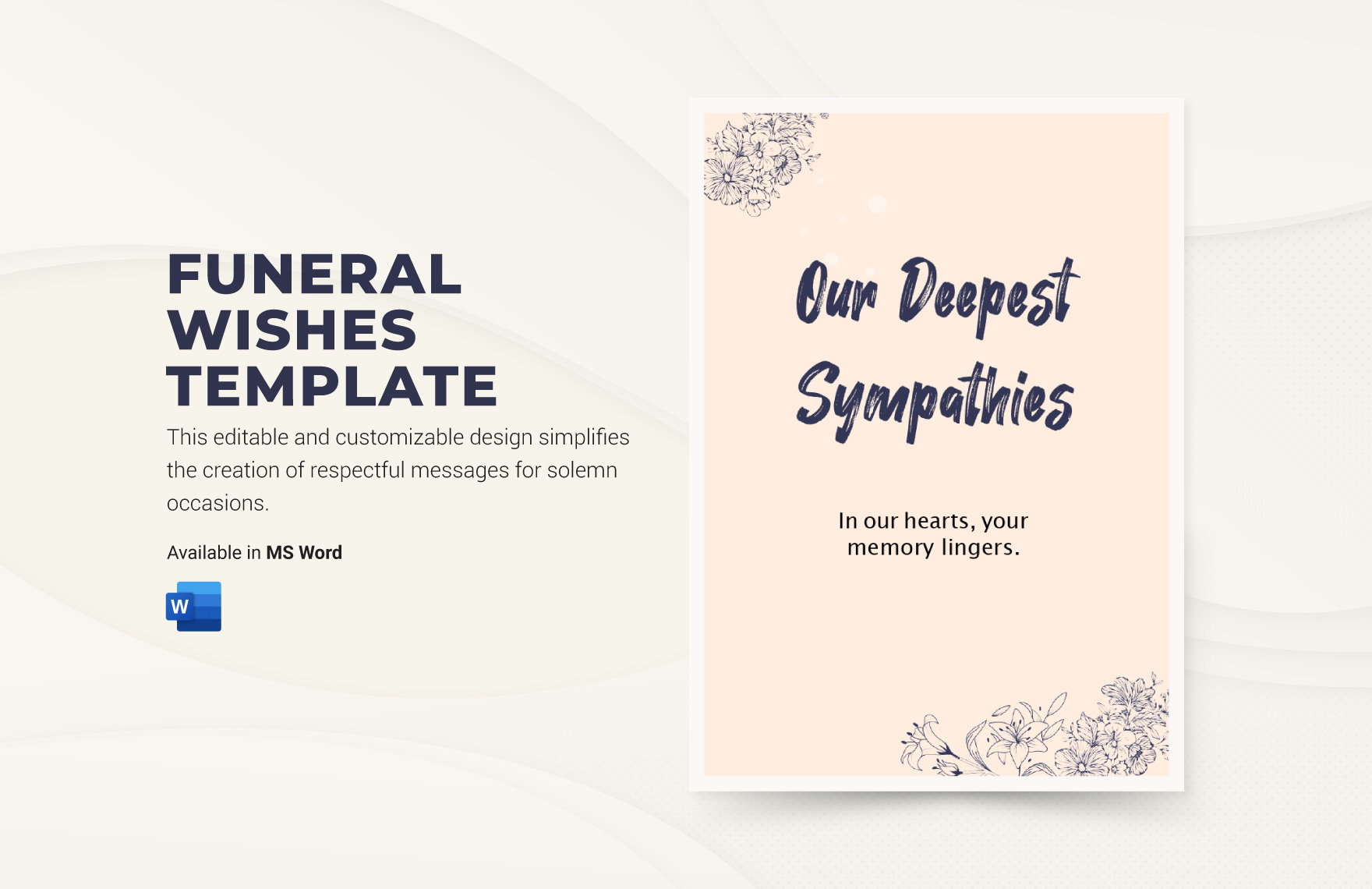Free Editable Wishes Templates In Word To Download