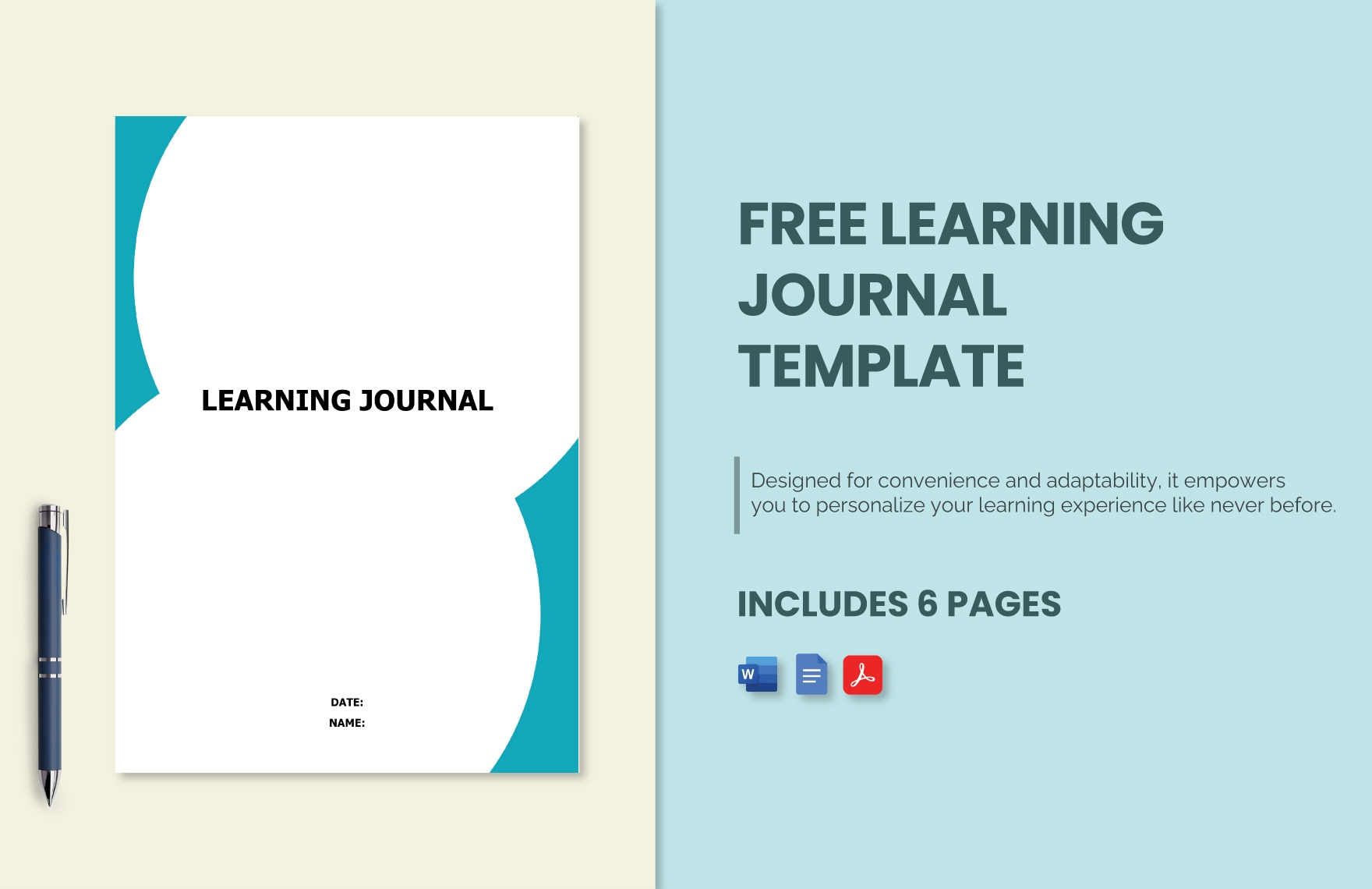 Learning Journal Template
