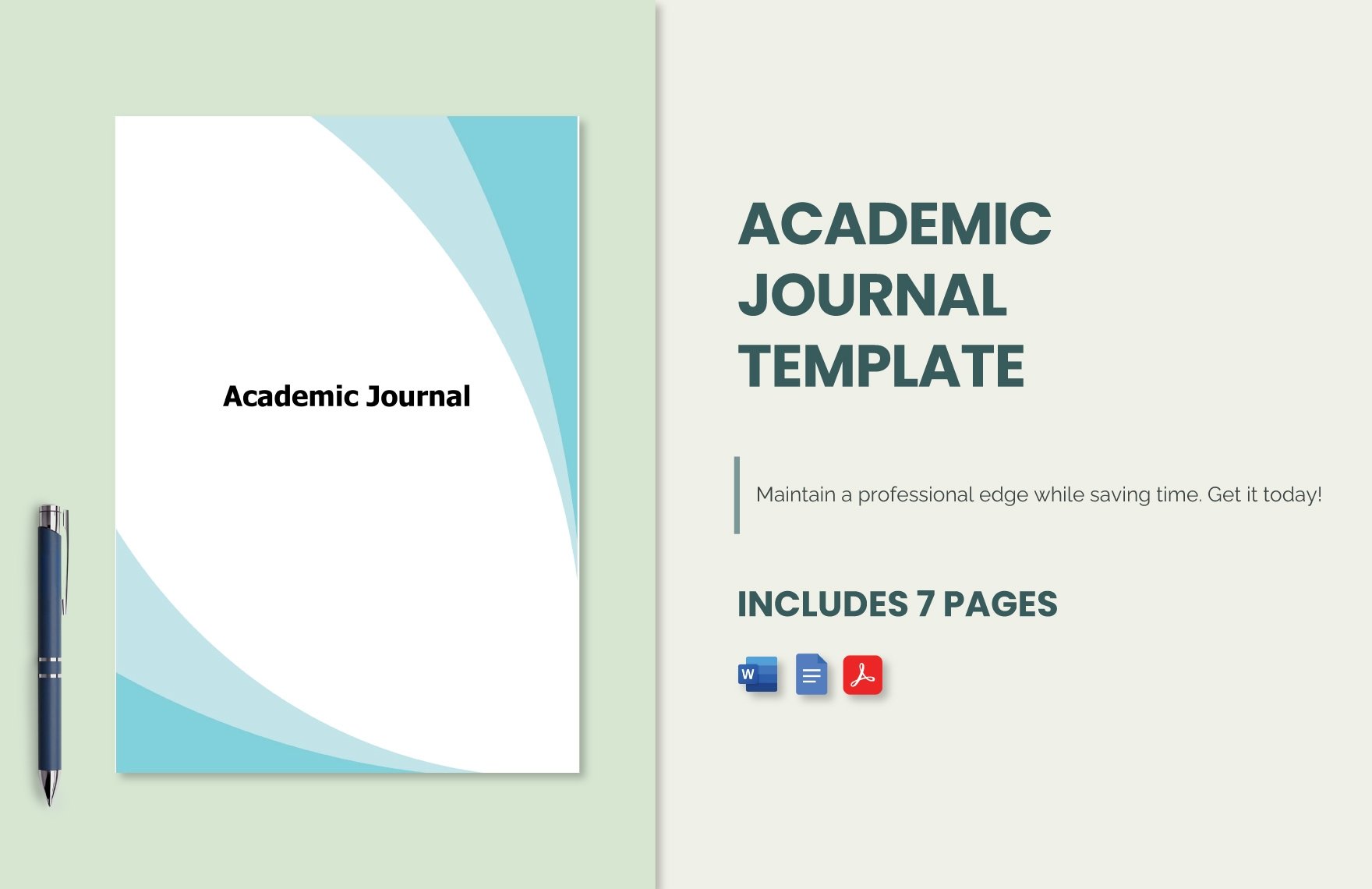 Academic Journal Template