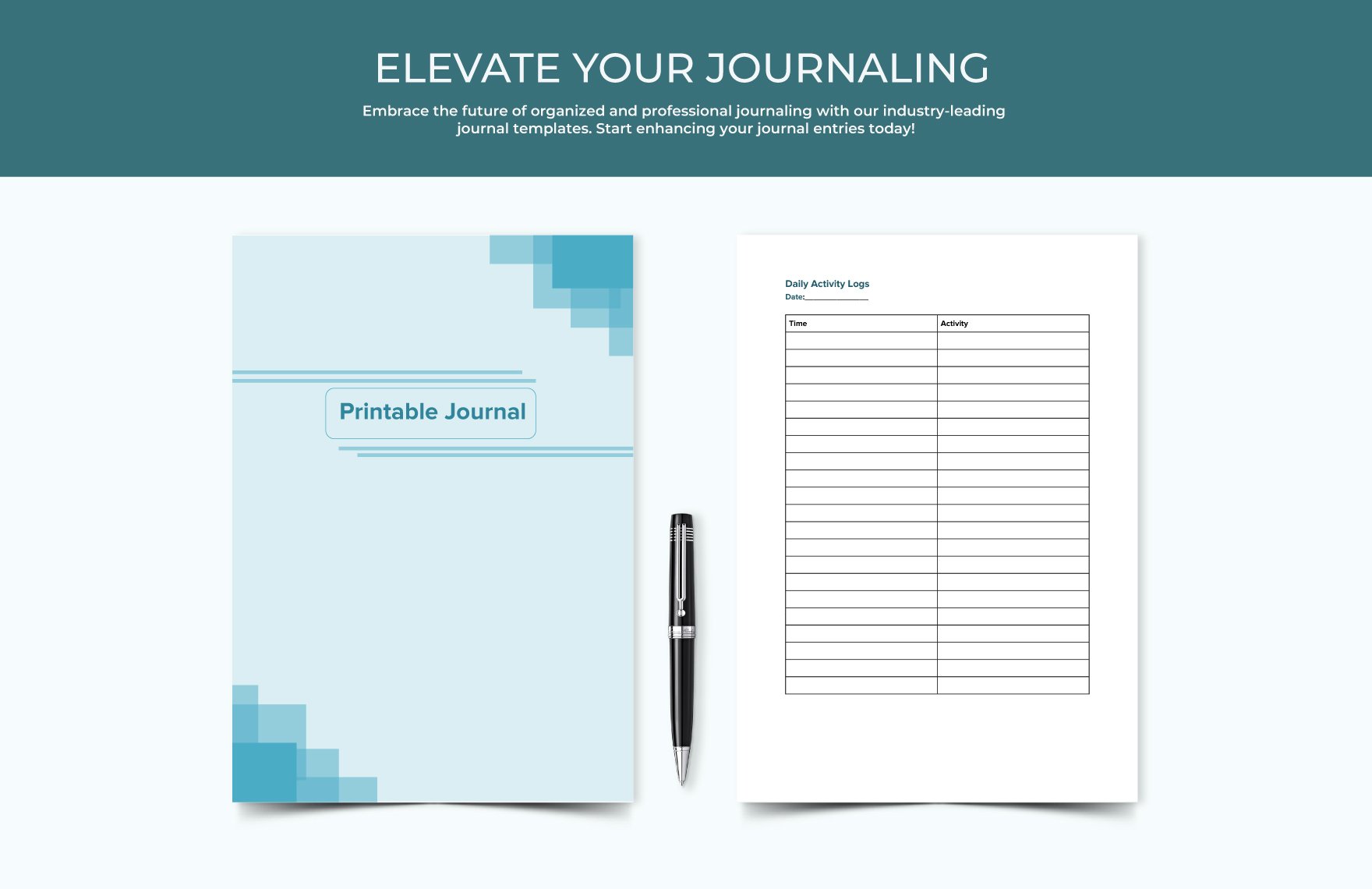 Printable Journal Template